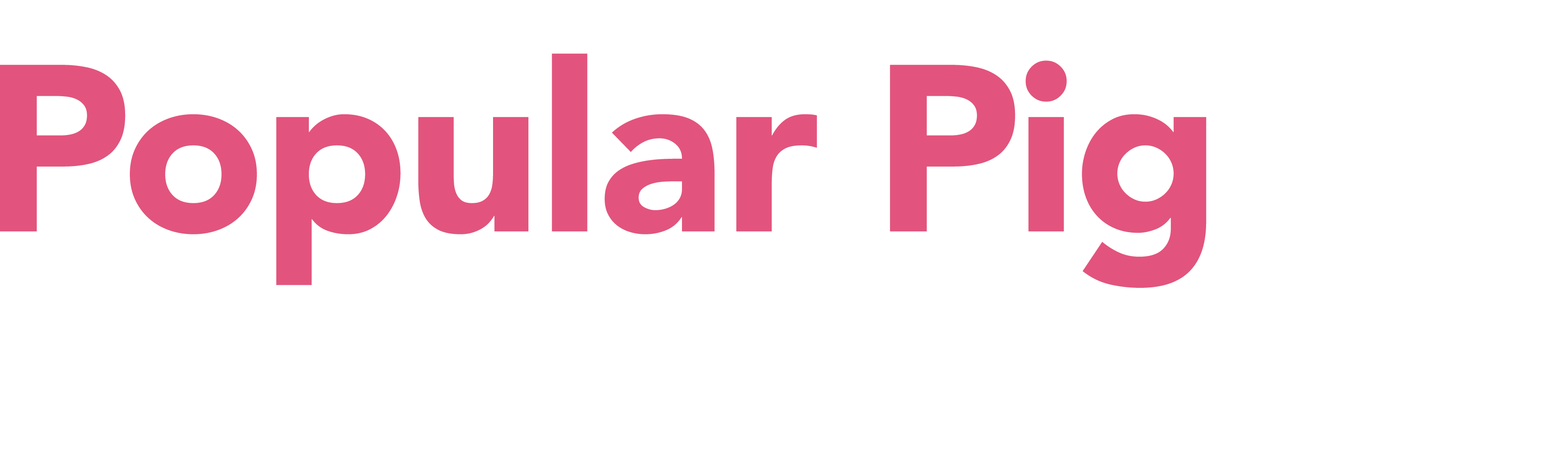Popular Pig Podcast logo